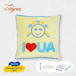 Мягкая игрушка Tigres Подушка I love UA Фото 2