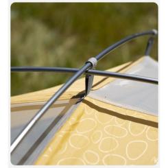 Палатка Naturehike P-Series NH18Z033-P 210T/65D Yellow Фото 2