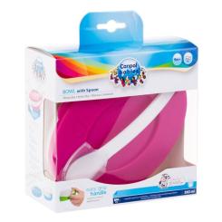 Тарелка детская Canpol babies 350 мл Розовая Фото 3