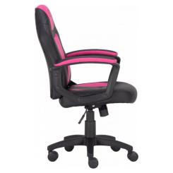 Кресло игровое GT Racer X-1414 Black/Pink Фото 2