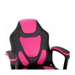 Кресло игровое GT Racer X-1414 Black/Pink Фото 5
