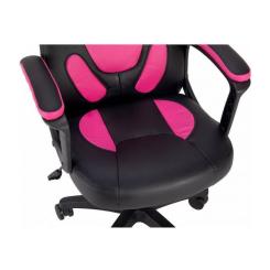 Кресло игровое GT Racer X-1414 Black/Pink Фото 6