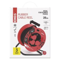 Сетевой удлинитель EMOS P19625, 25m, 2.5mm2 Фото 6