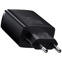 Зарядное устройство Baseus Compact Quick Charger 2U+C Фото 1