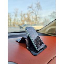 Универсальный автодержатель Baseus Folding Bracket Antiskid Pad Black Фото 5