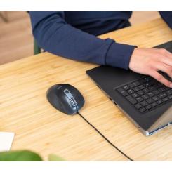 Мышка Trust Fyda Comfortable ECO USB Black-GREY Фото 3