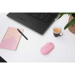 Мышка Trust Puck Wireless/Bluetooth Silent Pink Фото 9