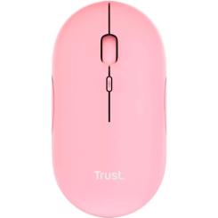 Мышка Trust Puck Wireless/Bluetooth Silent Pink Фото