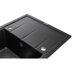Мойка кухонная GRANADO Blanos black shine Фото 3