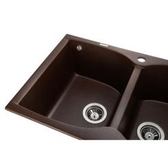 Мойка кухонная GRANADO CORDOBA marron Фото 4