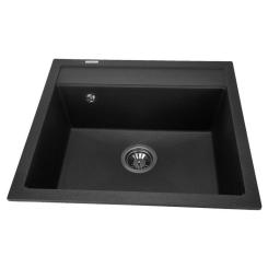Мойка кухонная GRANADO LERIDA black shine Фото 1