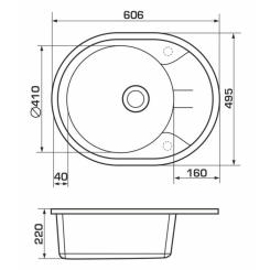 Мойка кухонная GRANADO MARBELLA gris Фото 5