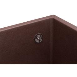 Мойка кухонная GRANADO Under top marron Фото 4