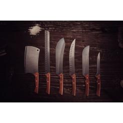 Кухонный нож Tramontina Churrasco Black для обвалювання 152 мм Фото 2