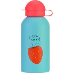 Поильник-непроливайка Cool For School Strawberry, 500 мл., голубая Фото