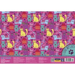 Подкладка настольная Cool For School Funny Cats Фото