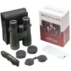 Бинокль Comet W13 10x42A waterproof в чохлі Зелений Фото 6