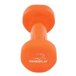 Гантель PowerPlay 4125 Achilles 1 кг Помаранчева Фото 3