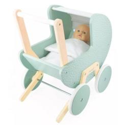 Коляска для кукол Janod мятная Фото 5