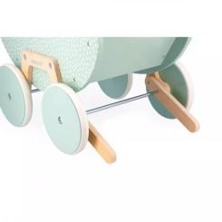 Коляска для кукол Janod мятная Фото 8