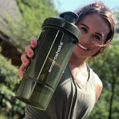 Шейкер спортивный SmartShake Original2GO One 800ml Army Green Фото 2