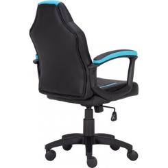 Кресло игровое GT Racer X-1414 Black/Light Blue Фото 3