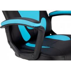 Кресло игровое GT Racer X-1414 Black/Light Blue Фото 6