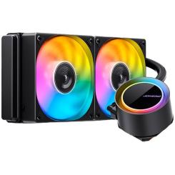 Система жидкостного охлаждения JONSBO TG-240 Black Фото