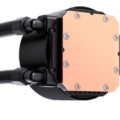 Система жидкостного охлаждения JONSBO TG-240 Black Фото 5