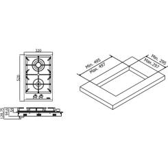 Варочная поверхность Eleyus NEO 30 BL CF Фото 1