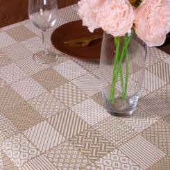 Скатерть MirSon Жаккард №301 Jacquard Olive 140x220 см Фото 1