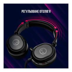 Наушники Lorgar Kaya 360 USB Black Фото 6