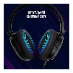 Наушники Lorgar Kaya 360 USB Black Фото 7