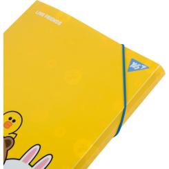Папка на резинках Yes A4 Line Friends Фото 2