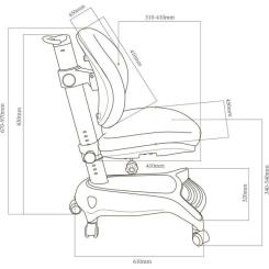Детское кресло Cubby Adonis Blue Фото 9