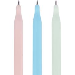 Ручка шариковая Yes Crystal автоматична 0,7 мм синя Фото 2