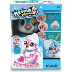 Интерактивная игрушка Silverlit Врятуй Пінгвіна блакитна Фото