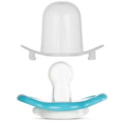 Пустышка Baboo Marine силиконовая, 0+ мес (голубая) Фото 2