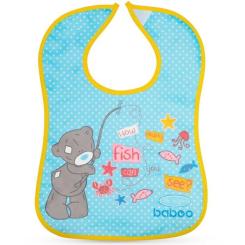 Нагрудничек Baboo Me to You, 3+ месяцев (синий) Фото