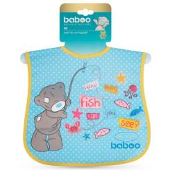 Нагрудничек Baboo Me to You, 3+ месяцев (синий) Фото 3
