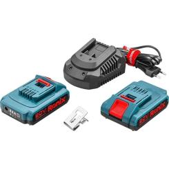 Шуруповерт Ronix ударный аккумуляторный 20В, 2Ah х 2 Фото 8