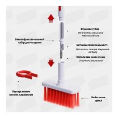 Универсальный чистящий набор XoKo Clean set 001 white Фото 2