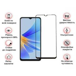 Стекло защитное BeCover Oppo A17/A17k 4G Black Фото 2