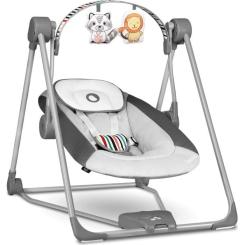 Кресло-качалка Lionelo Otto Cozy Grey Фото 2