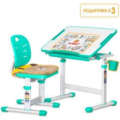 Парта со стулом Evo-kids Green Фото 4