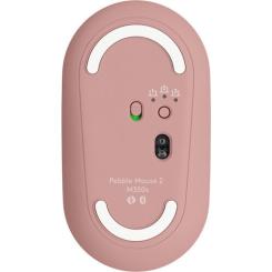 Мышка Logitech Pebble M350s Wireless Rose Фото 4