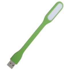 Лампа USB Optima LED, гнучка, 2 шт, зелений Фото