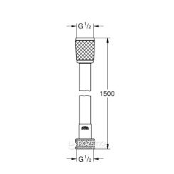Шланг для душа Grohe 45973001 Фото 1
