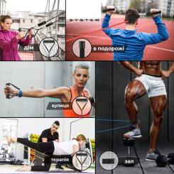 Эспандер Power System PS-4099 Total Expander Set 5 шт Фото 9