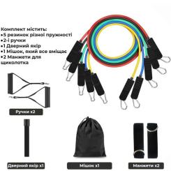 Эспандер Power System PS-4099 Total Expander Set 5 шт Фото 3